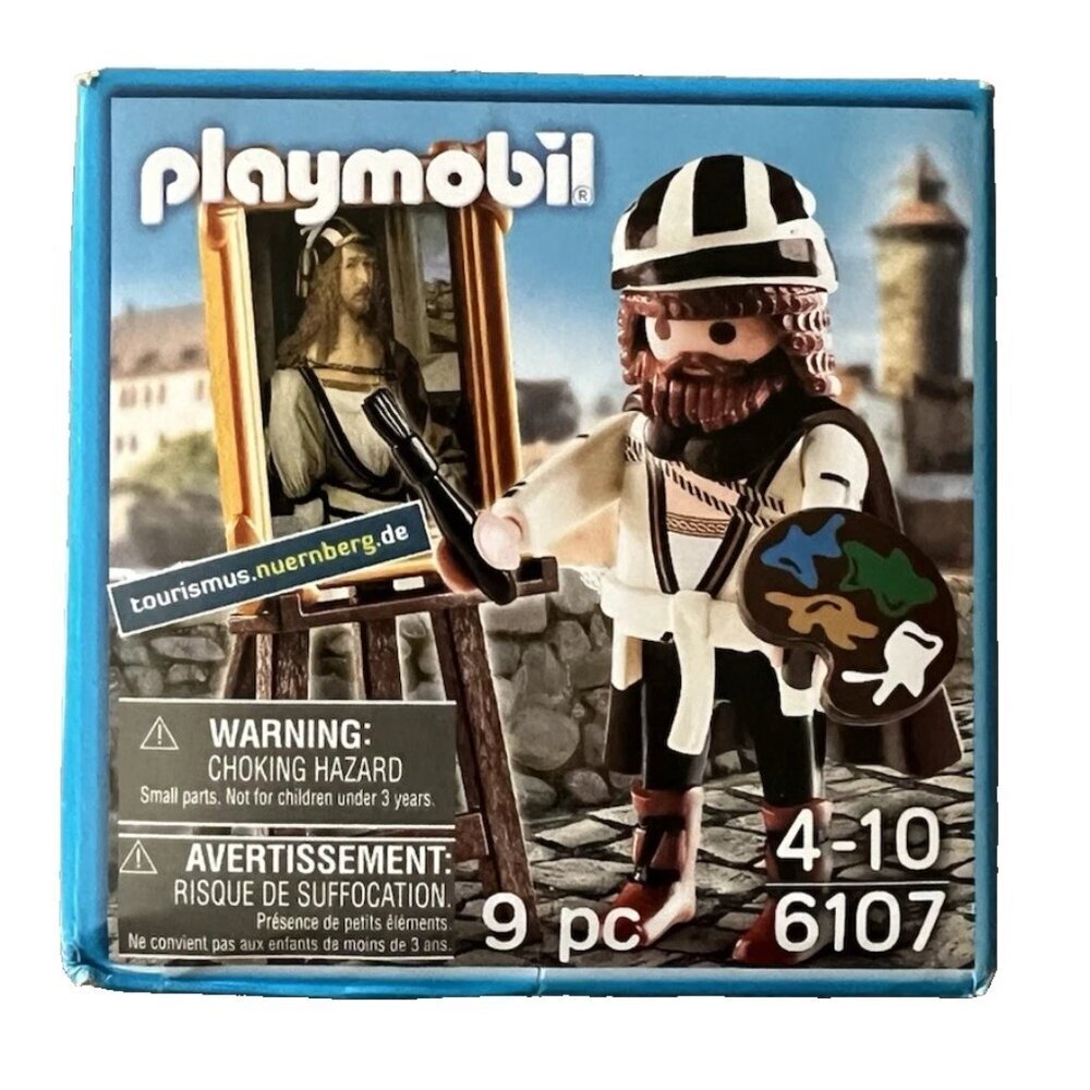 NEW Playmobil Albrecht Durer Self Portrait Famous Nuremburg Painter Figure 6107